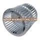 Aluminium impeller for centrifugal fan wheel